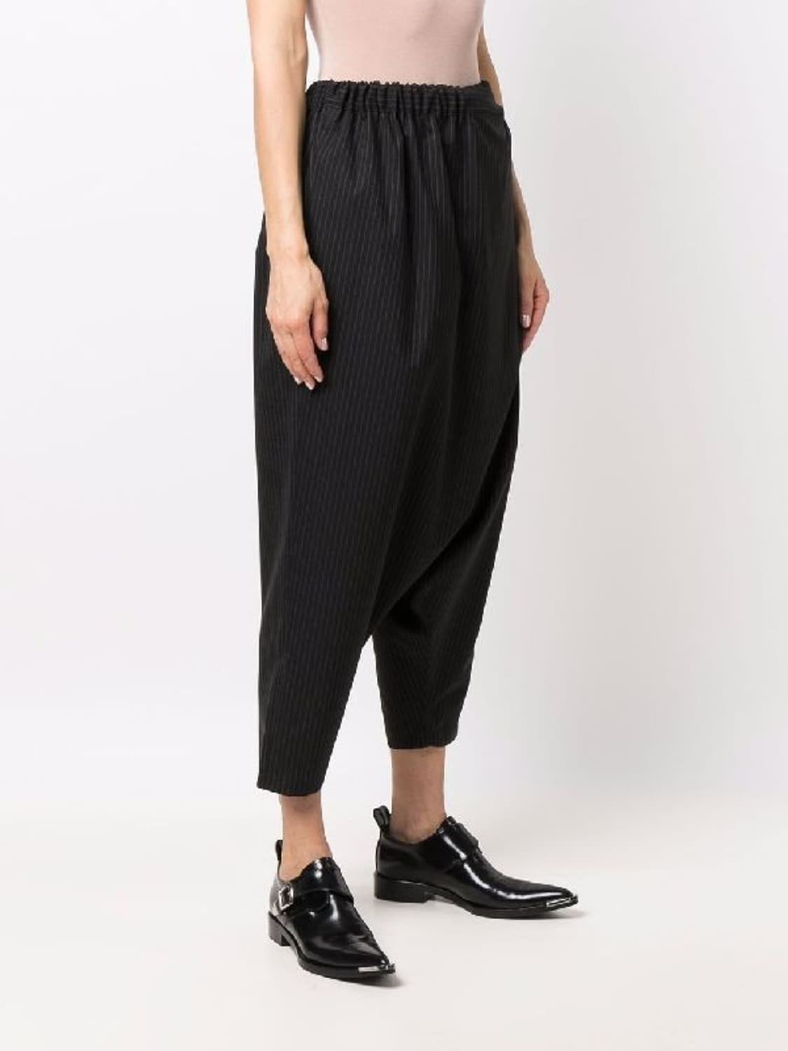 준야와타나베 21ss 크로스 웨이스트 드레이프 팬츠 PN5972    상품이미지2