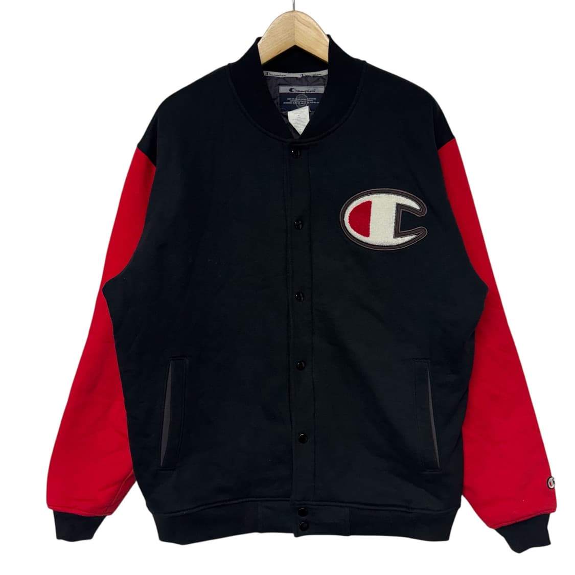 챔피온 빅로고 바시티 자켓 상품이미지1