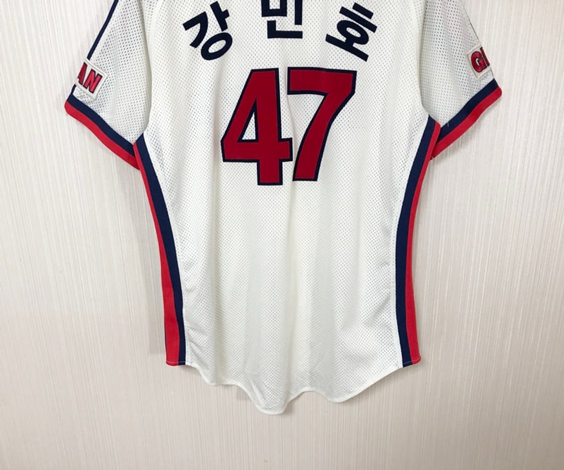 KBO 롯데자이언츠 챔피언 홈유니폼/져지 100 #47 강민호 상품이미지10