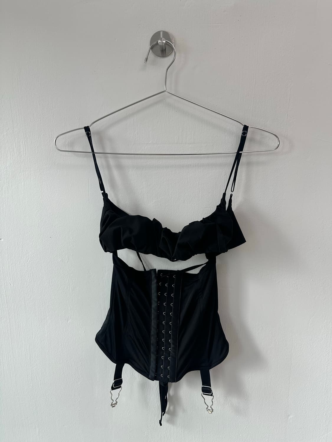 (새상품) bonnae 레이스 업 코르셋 탑 상품이미지5