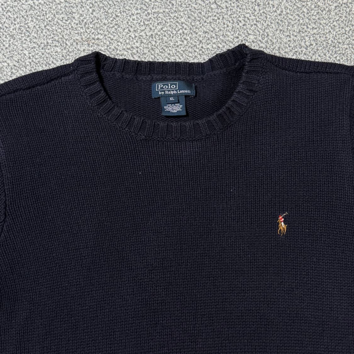 폴로 랄프로렌 니트 네이비 여성용 상품이미지3