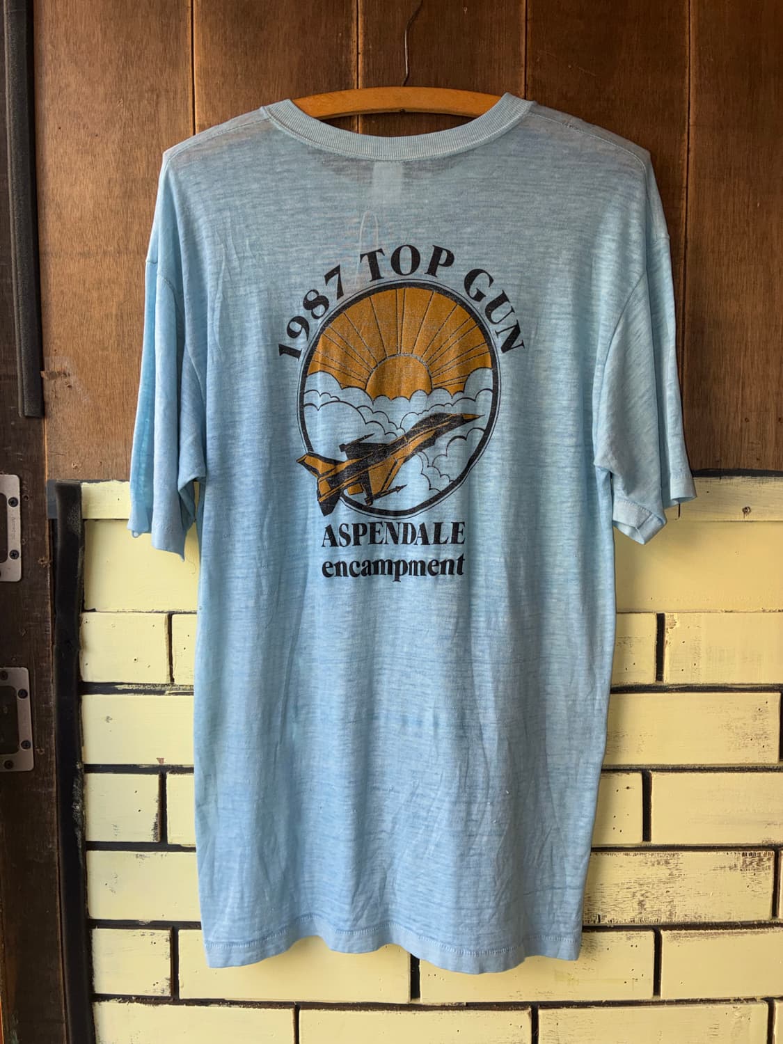 1987 ‘Top Gun’ Aspendale Encampment Tee 상품이미지8