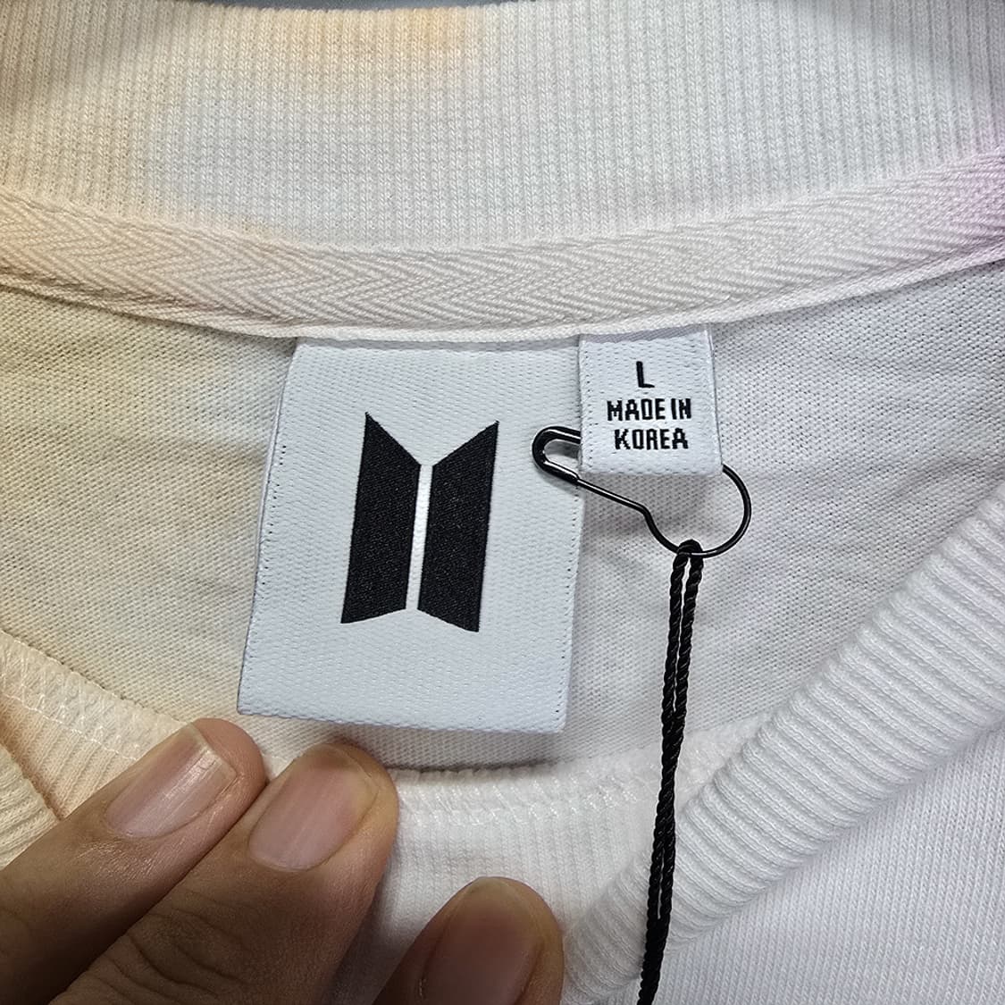 새제품) BTS 방탄소년단 아이돌 타이다이 롱슬리브 티셔츠  상품이미지7