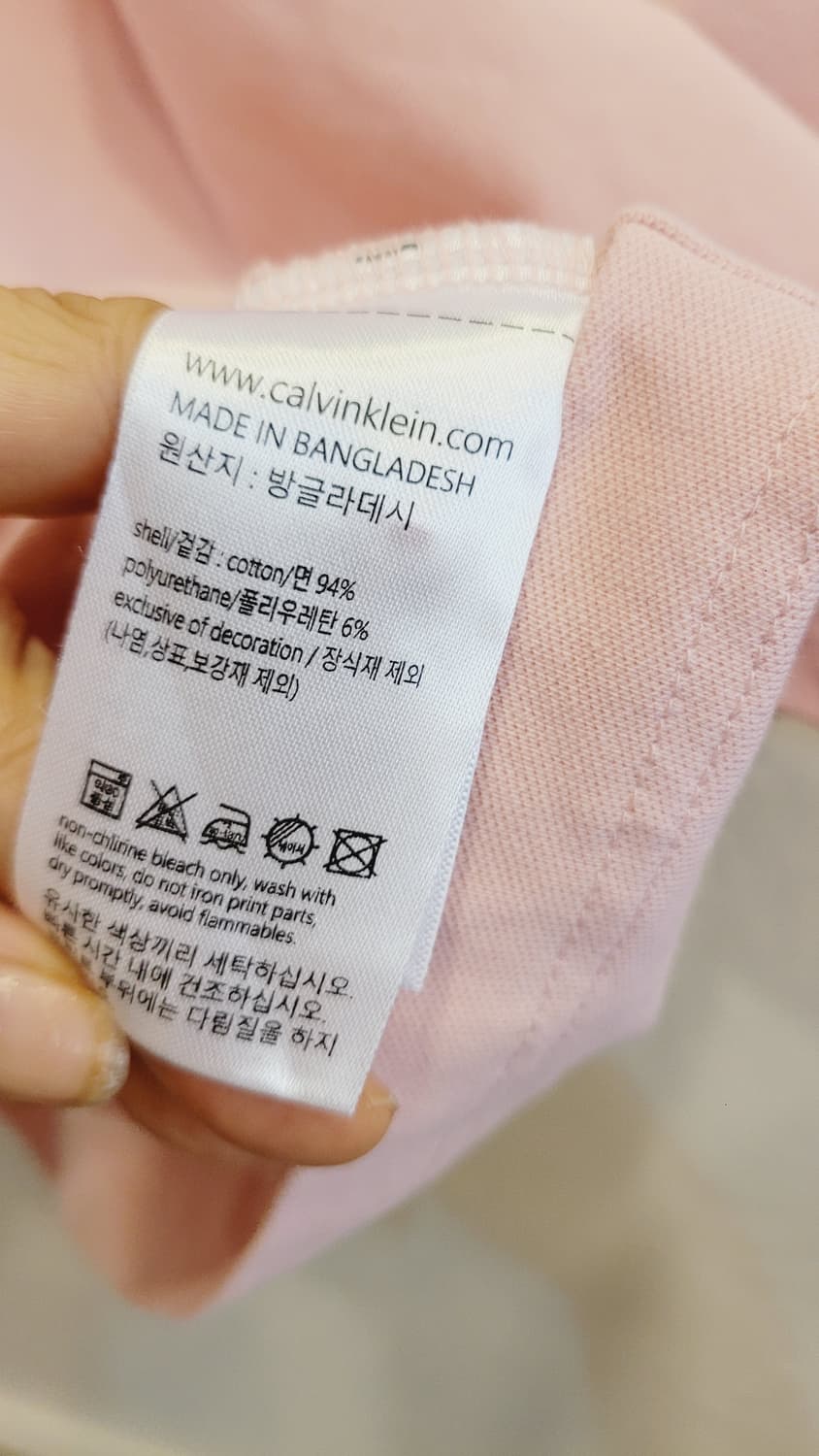 캐빈클라인 카라티& 미니멀 원피스 상품이미지3