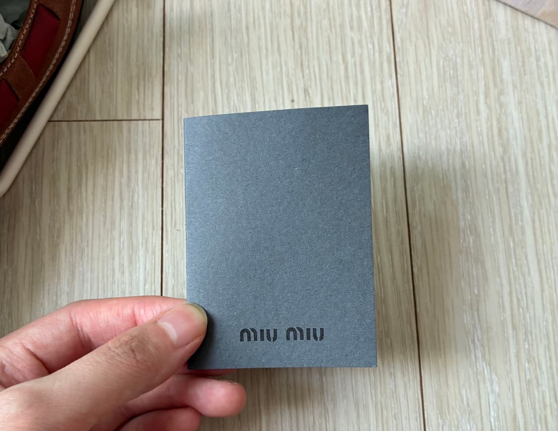 miumiu 미우미우 플랫 슈즈 38 상품이미지5