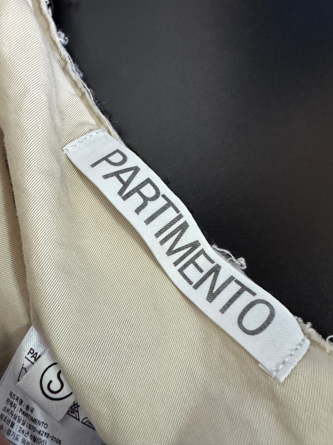 파르티멘토 우먼 24년도 게더링 플리츠 맥시 스커트 S 상품이미지4