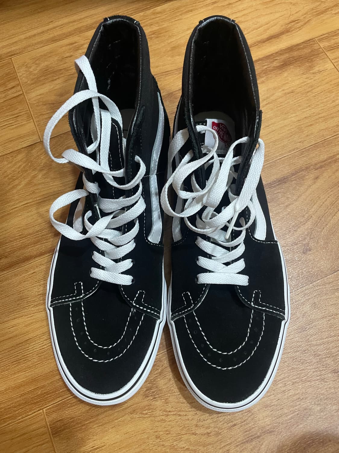 반스 스케이트 하이 블랙 상품이미지1