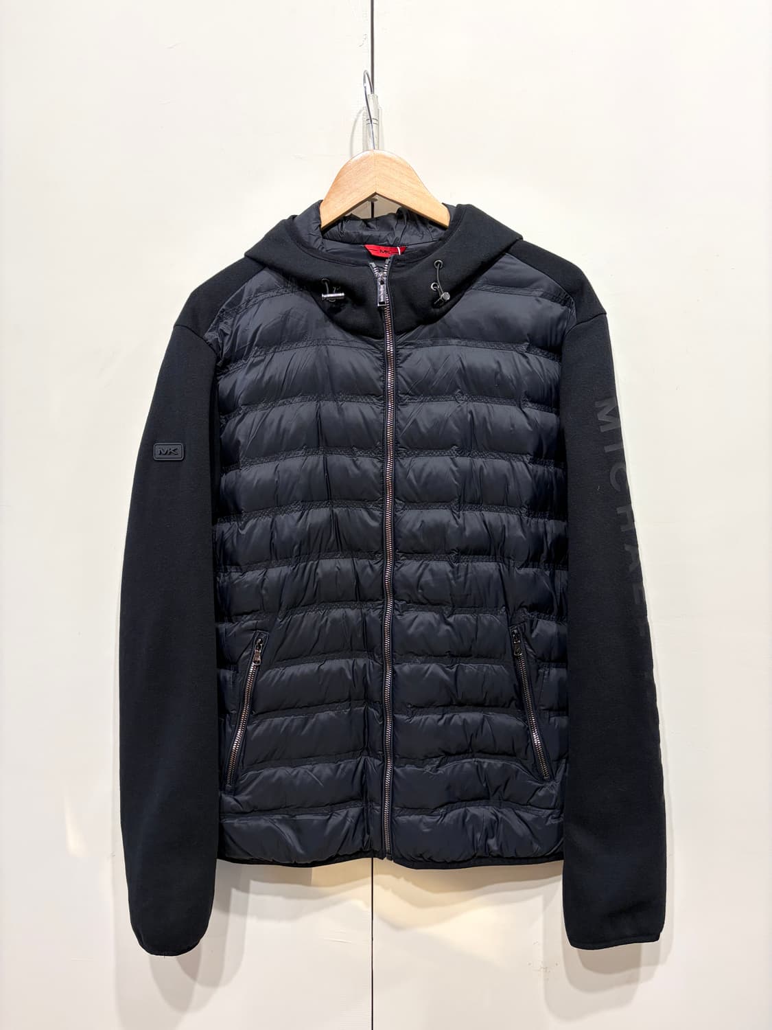 마이클코어스 패딩 후드 집업 자켓 상품이미지1