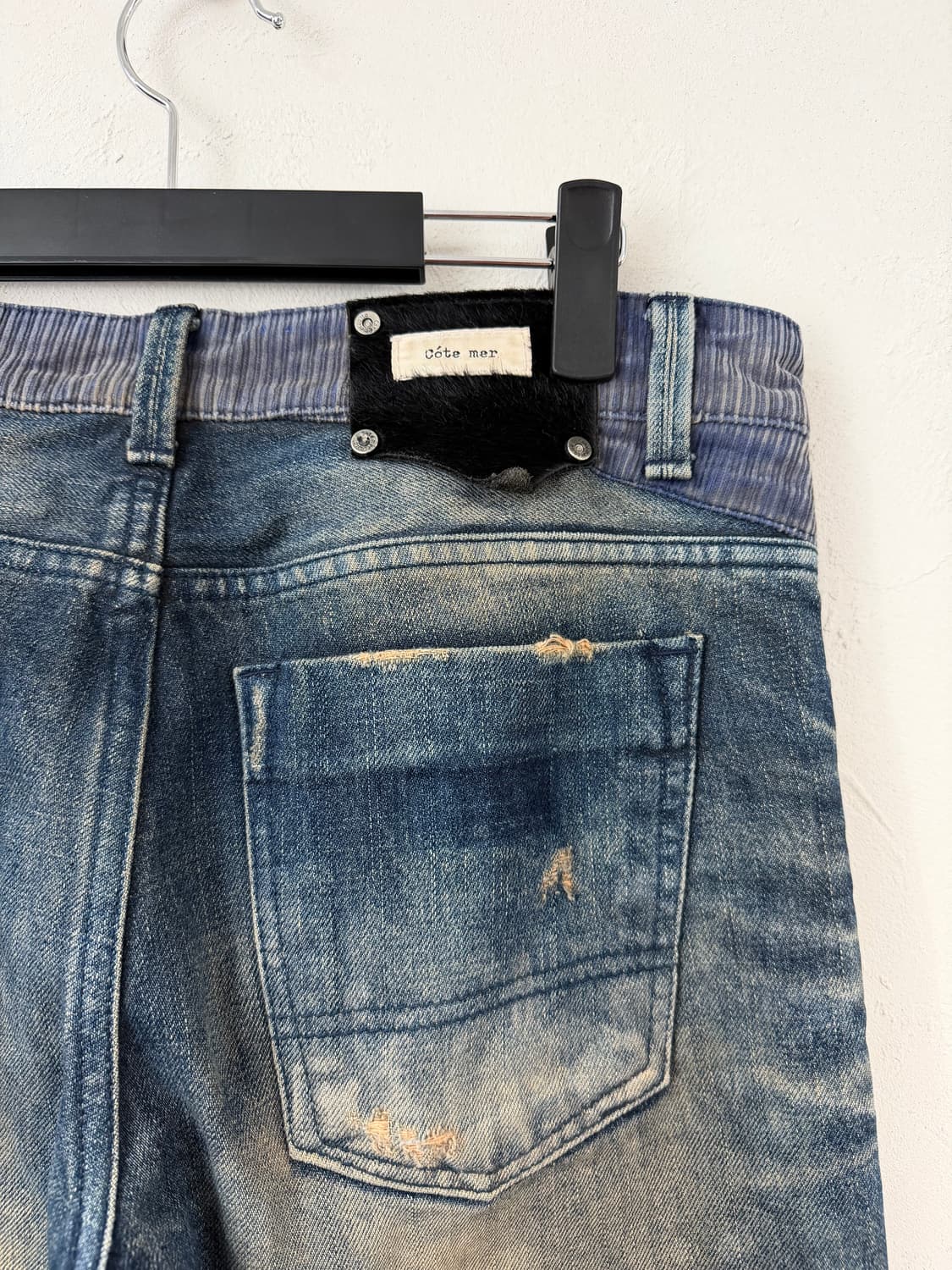 Cote mer 오일 워싱 진 상품이미지6