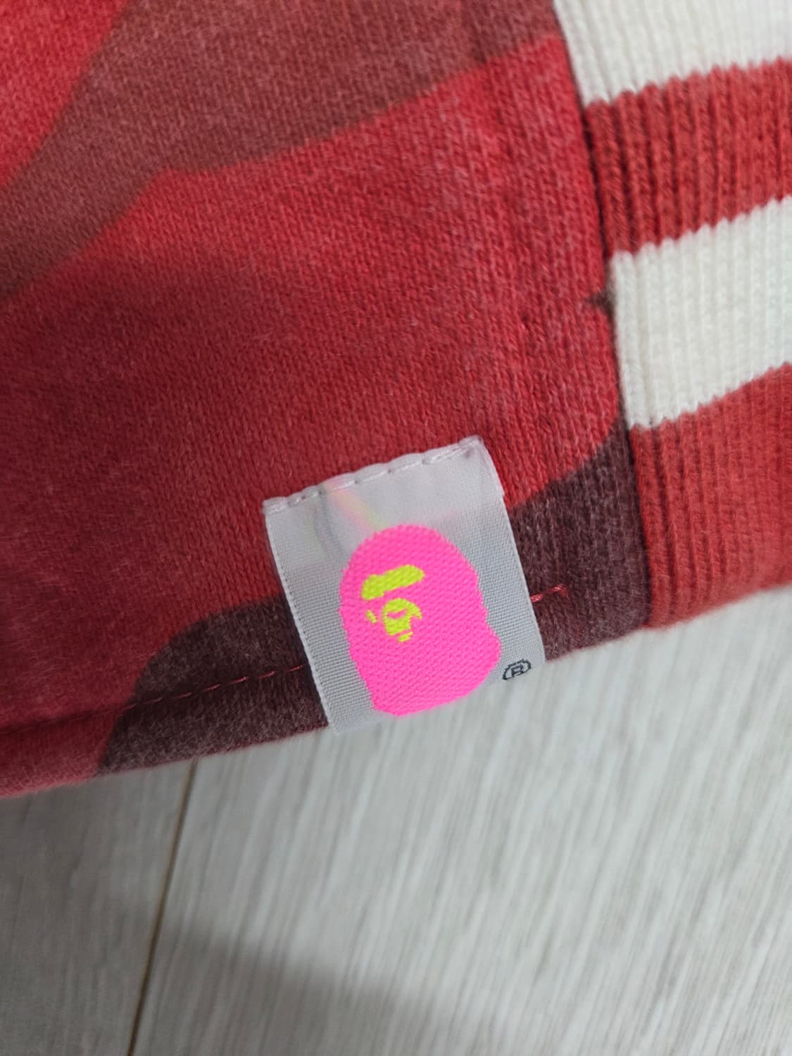 베이프 적계 바시티 자켓 상품이미지4