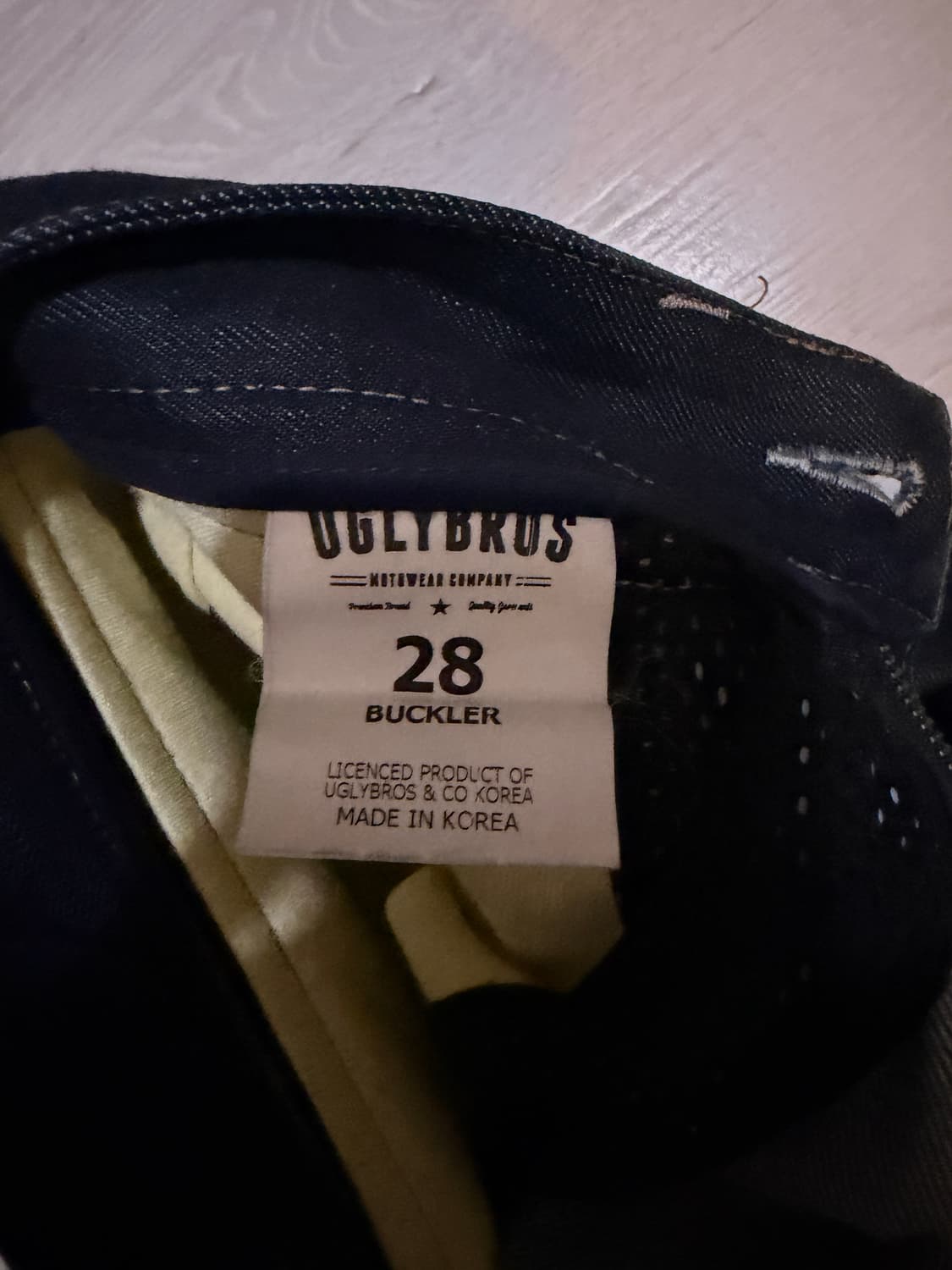 어글리브로스 케블라 라이더 데님팬츠 판매합니다! 상품이미지4