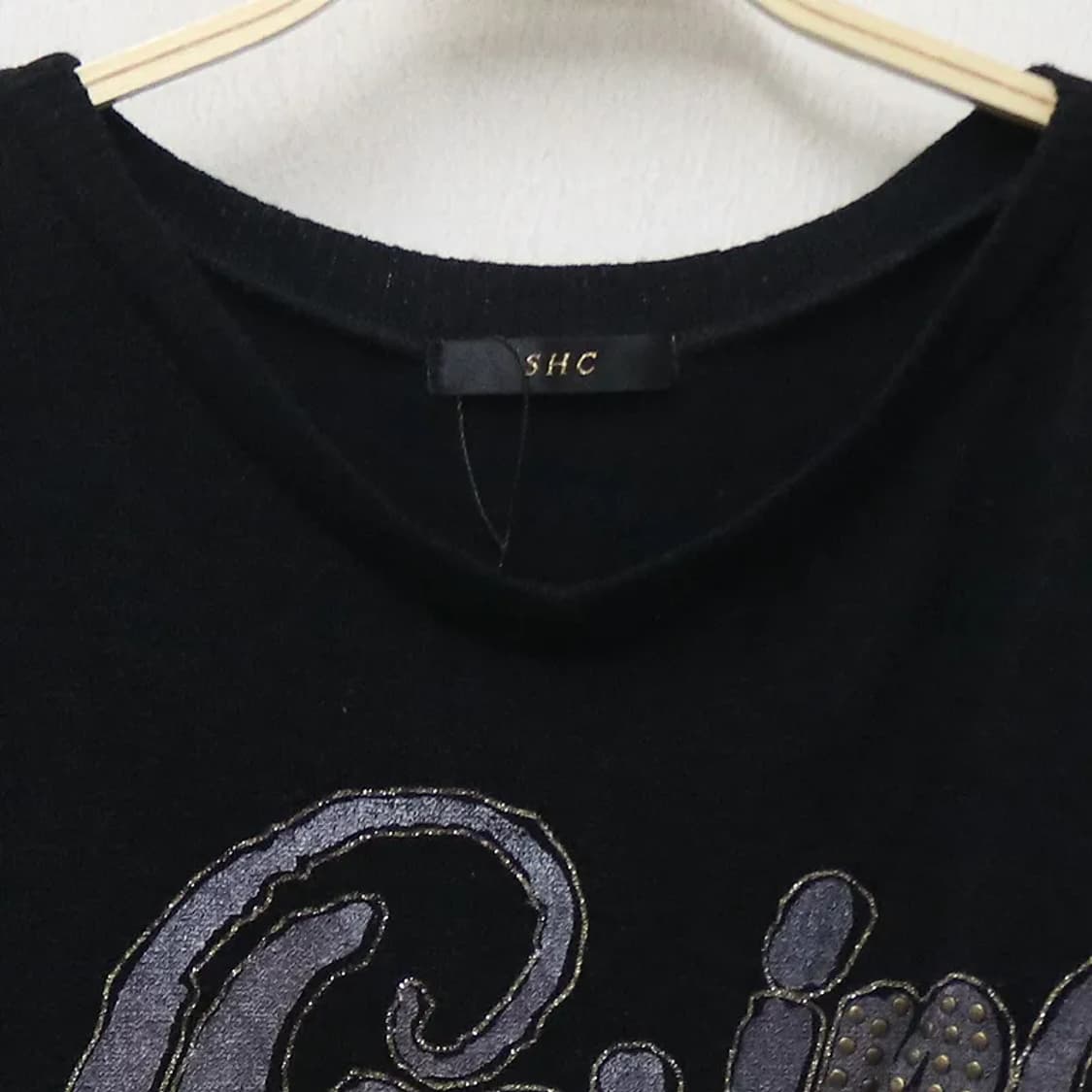 [미사용품] SHC 레터링 티셔츠 62036 상품이미지5