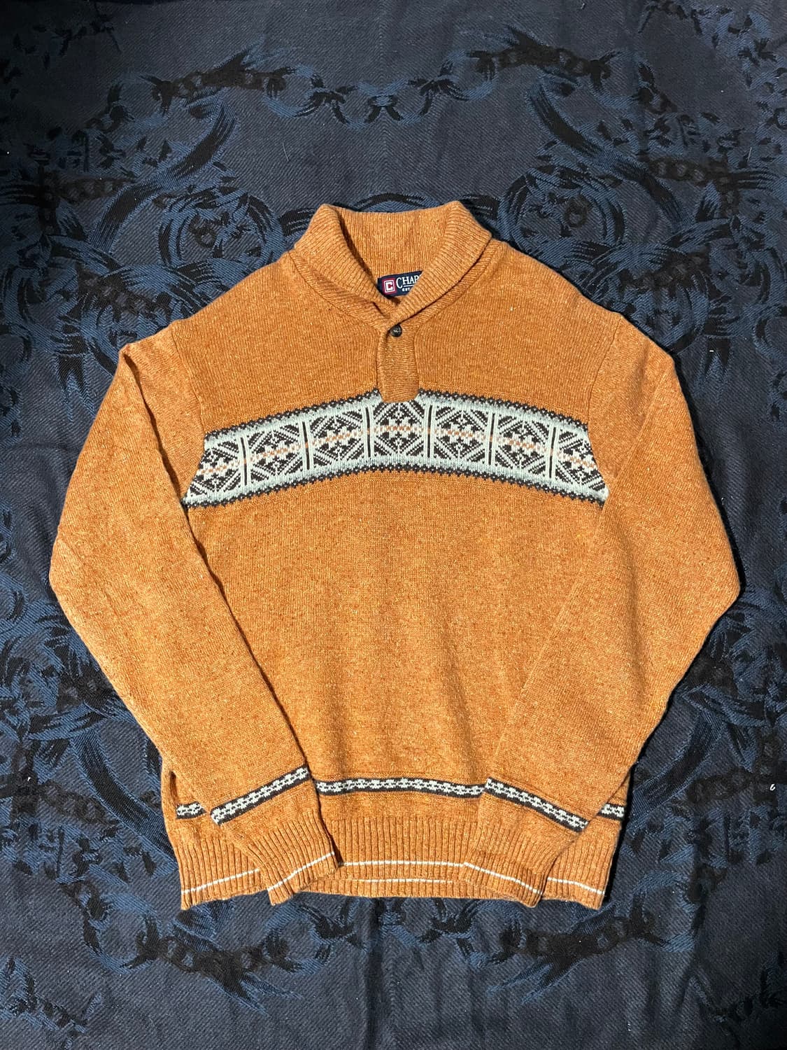 챕스 숄카라 니트 상품이미지1