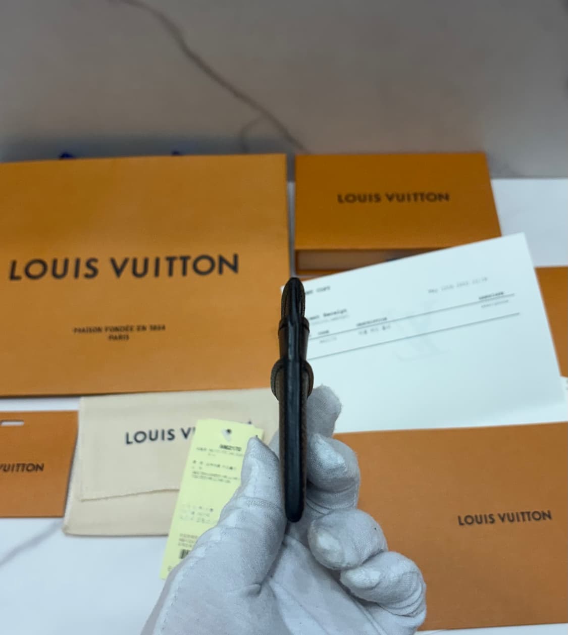 [정품] 루이비통 이클립스 카드지갑 백화점 풀구성 상품이미지4