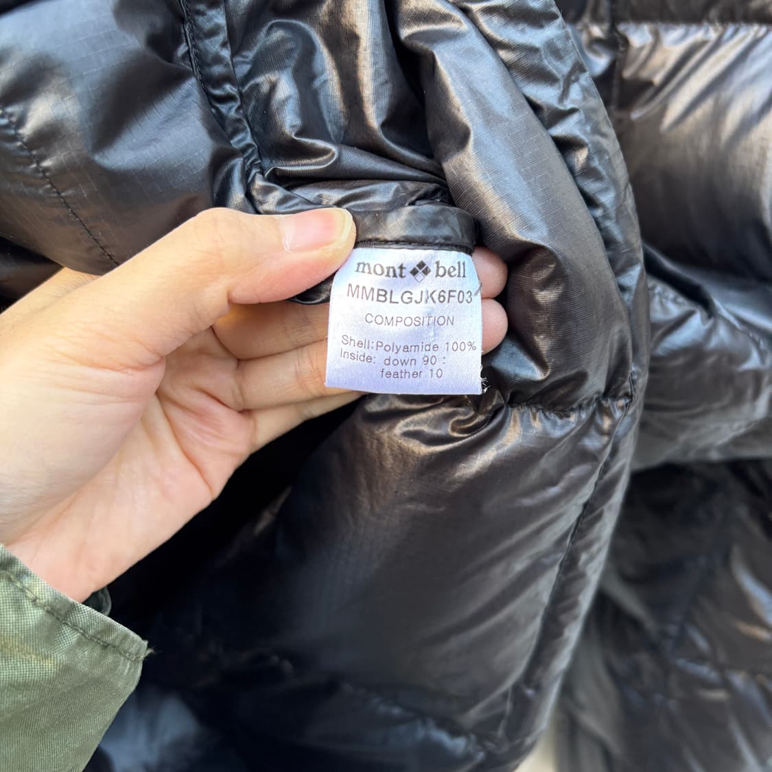 Mont-bell 몽벨 경량 패딩 상품이미지9