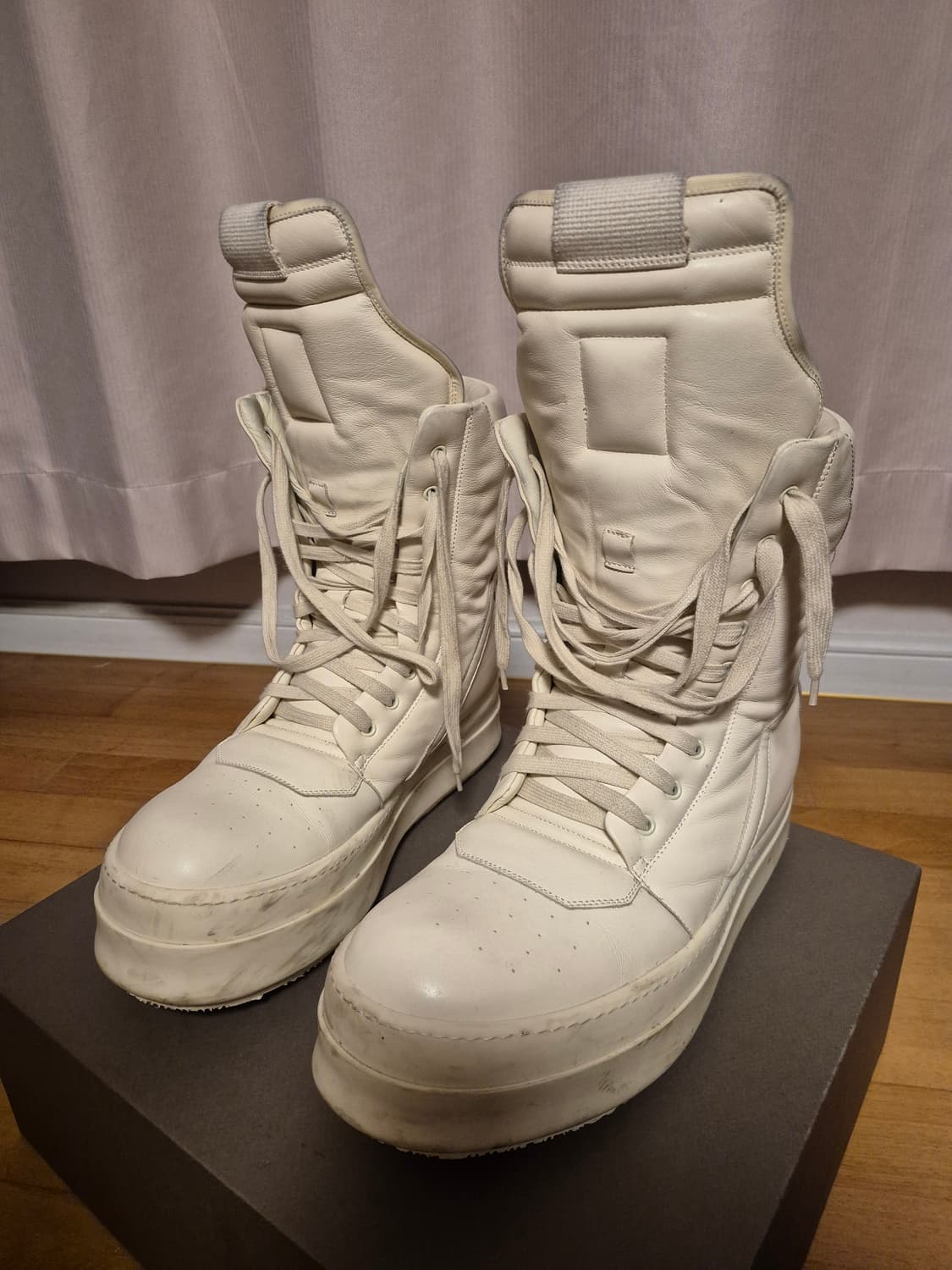 [47] Rick Owens Megageobasket Milk 상품이미지1