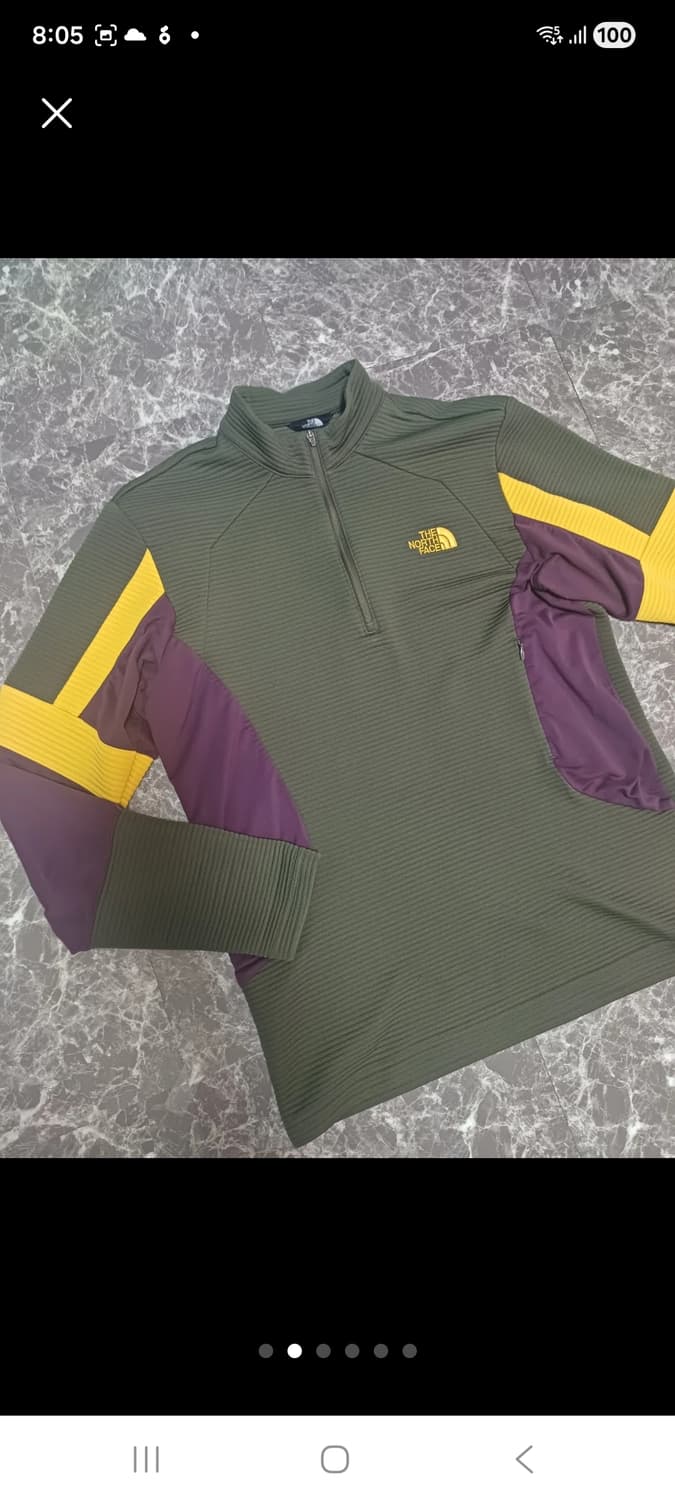 노스페이스 집업 상의 M 상품이미지2