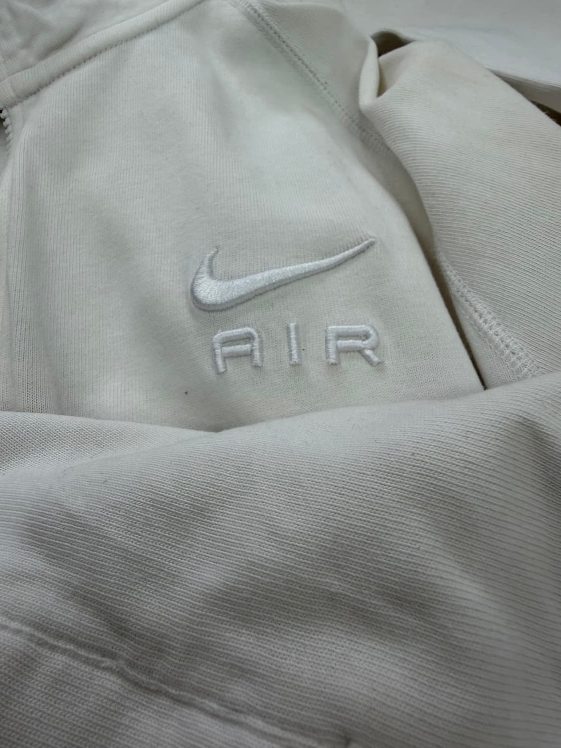 정품)나이키 남성 AIR 하프집업 맨투맨 L 상품이미지4