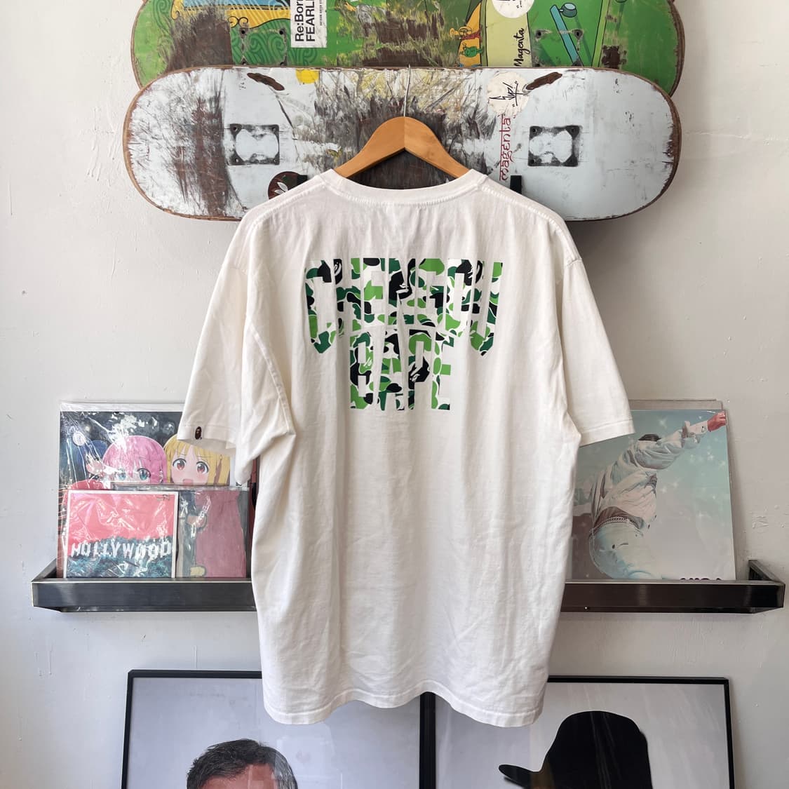 2XL 베이프 카모 헤드 반팔/W2917 상품이미지3