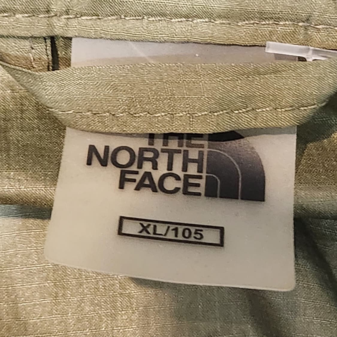 노스페이스 카키 경량 바람막이 자켓 XL 상품이미지3