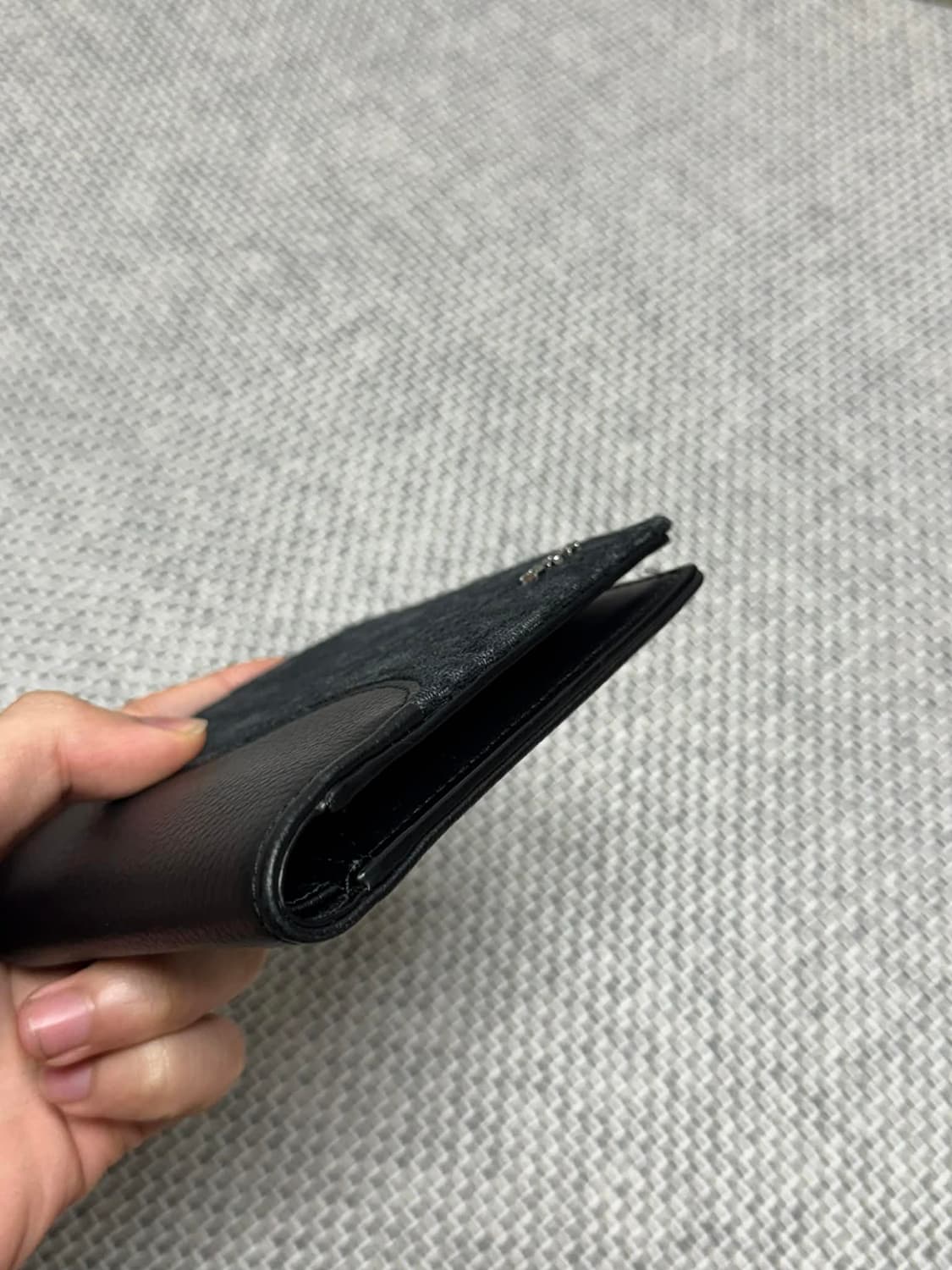 디올 오블리크 자카드 반지갑 신형 상품이미지8