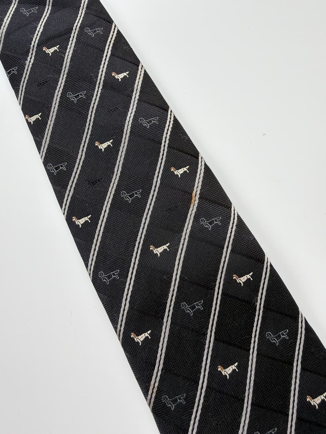 빈티지 실크 넥타이 8.3cm 상품이미지8