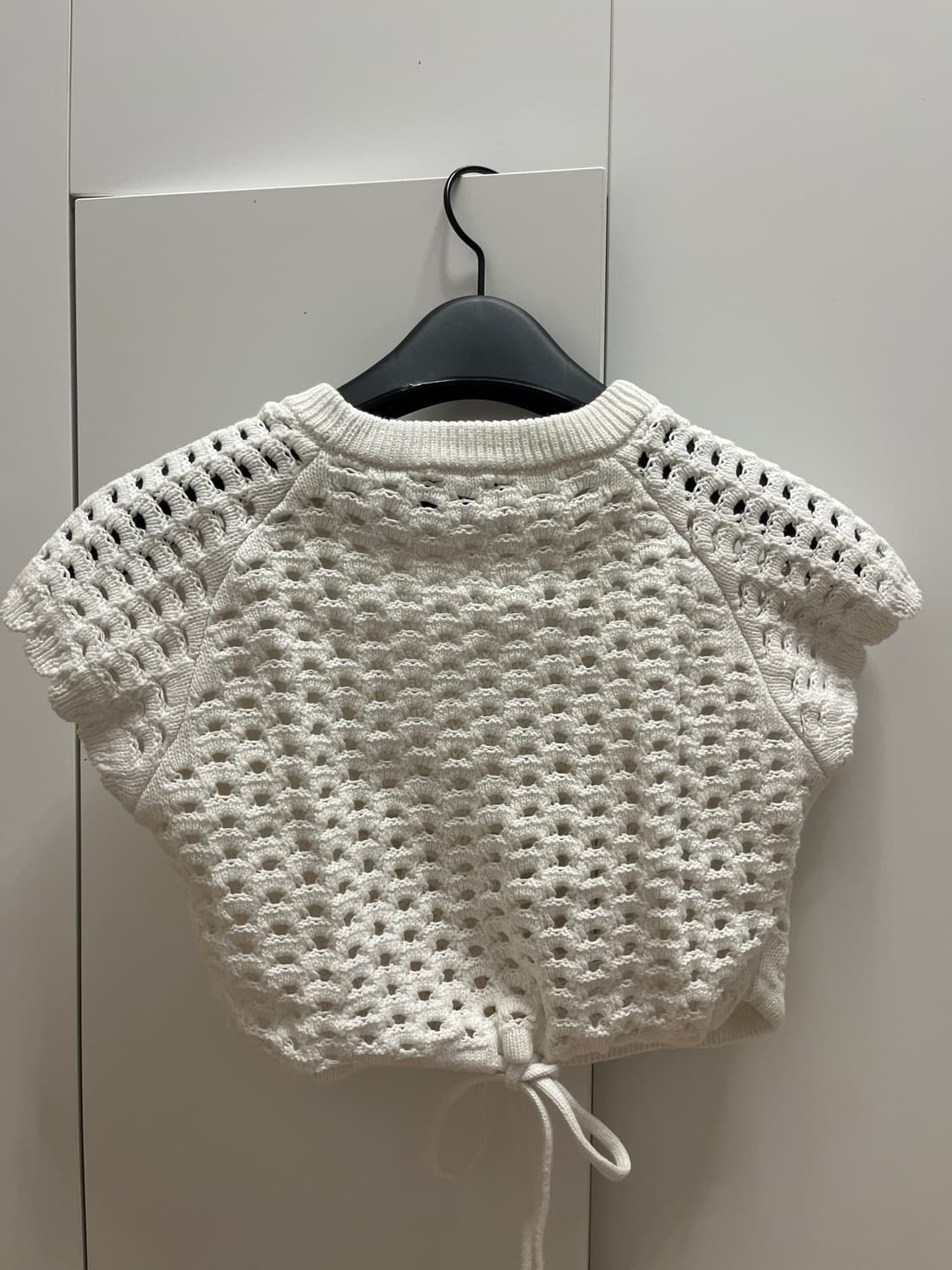 zara slit knit crop top 상품이미지6