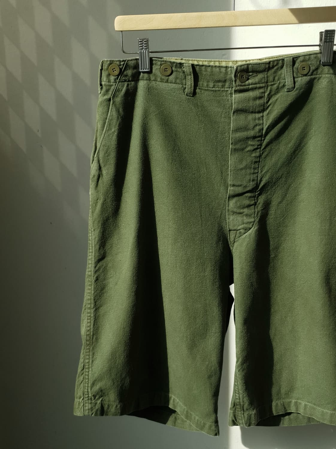 70s Swedish army utility shorts 상품이미지4