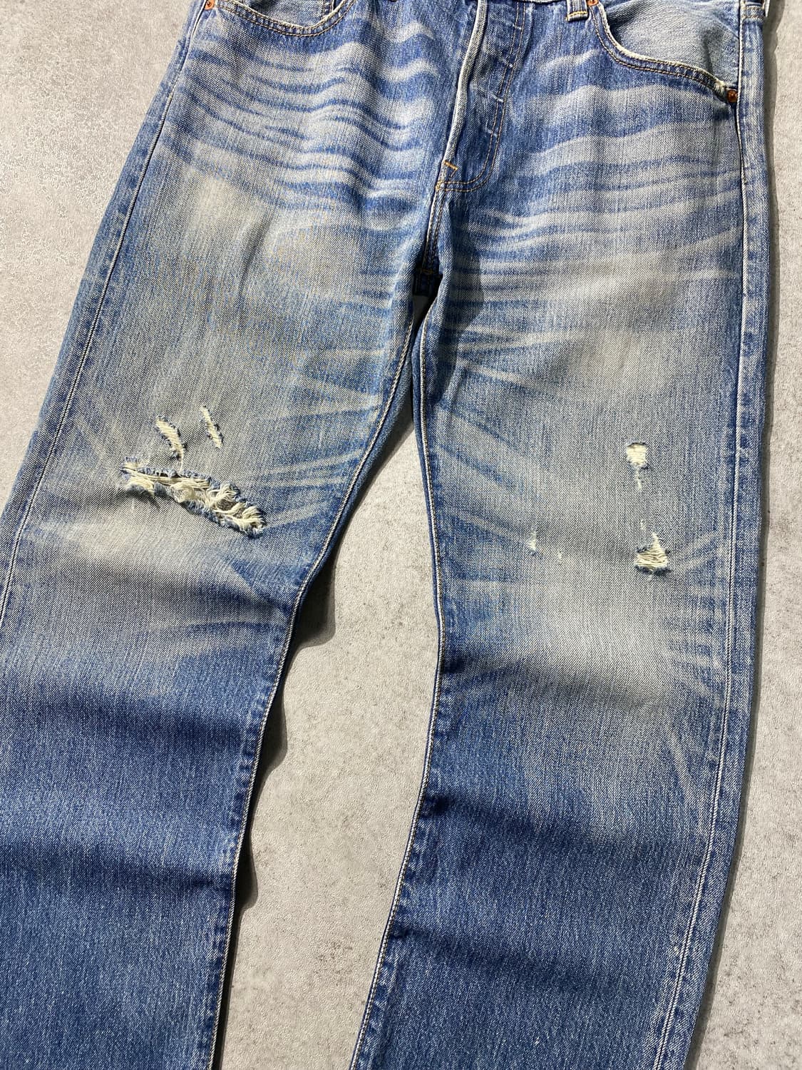 [33] 00s Levi's 501 리바이스 디스트레스드 데님팬츠 상품이미지3
