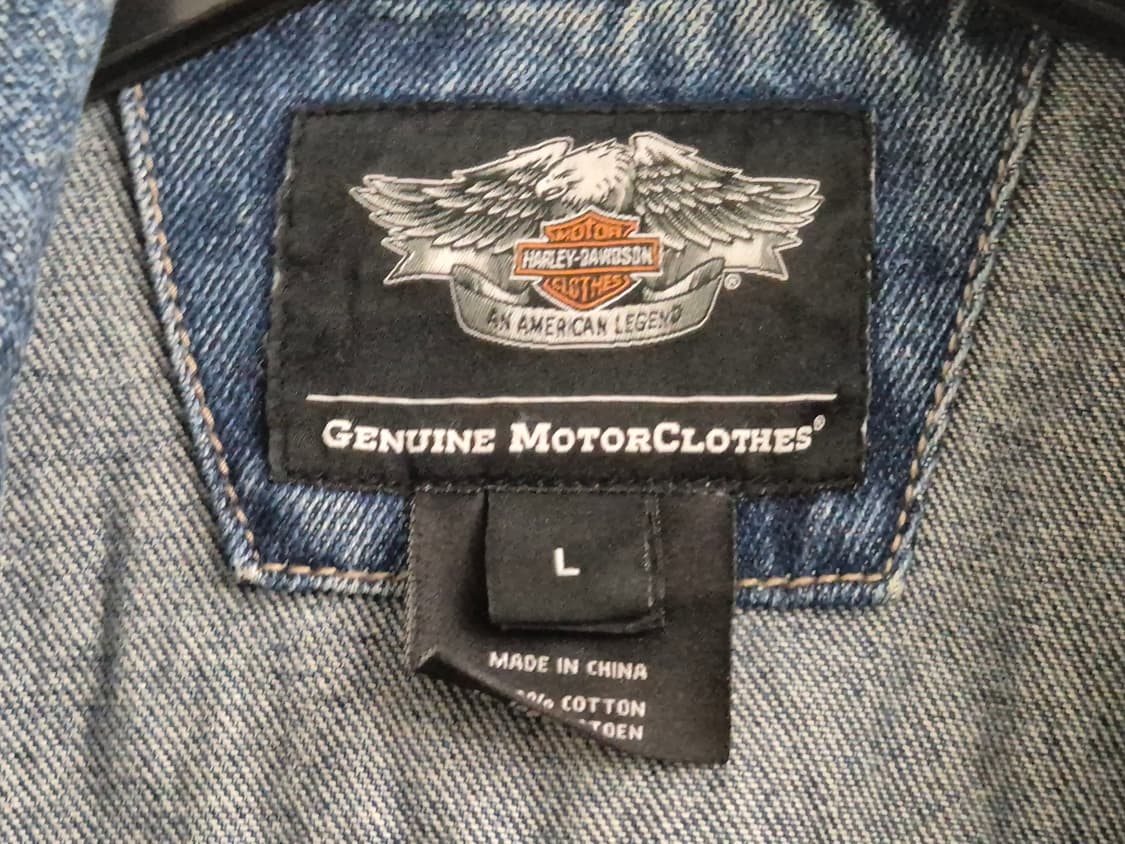 할리데이비슨 이글 바 앤 실드 데님 자켓(L/100) 상품이미지5