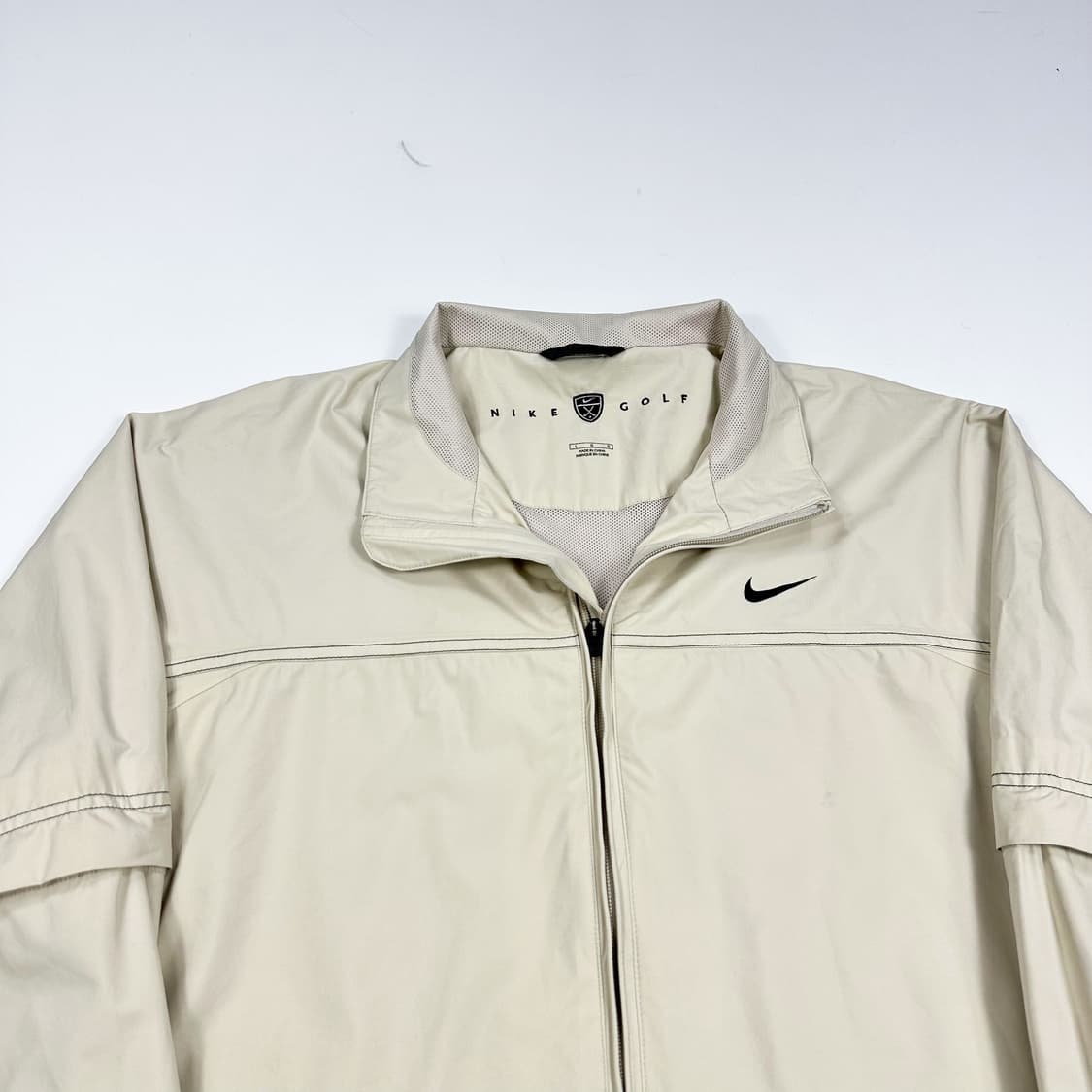 나이키 골프 스우시 아이보리 바람막이 자켓 (L) 상품이미지1