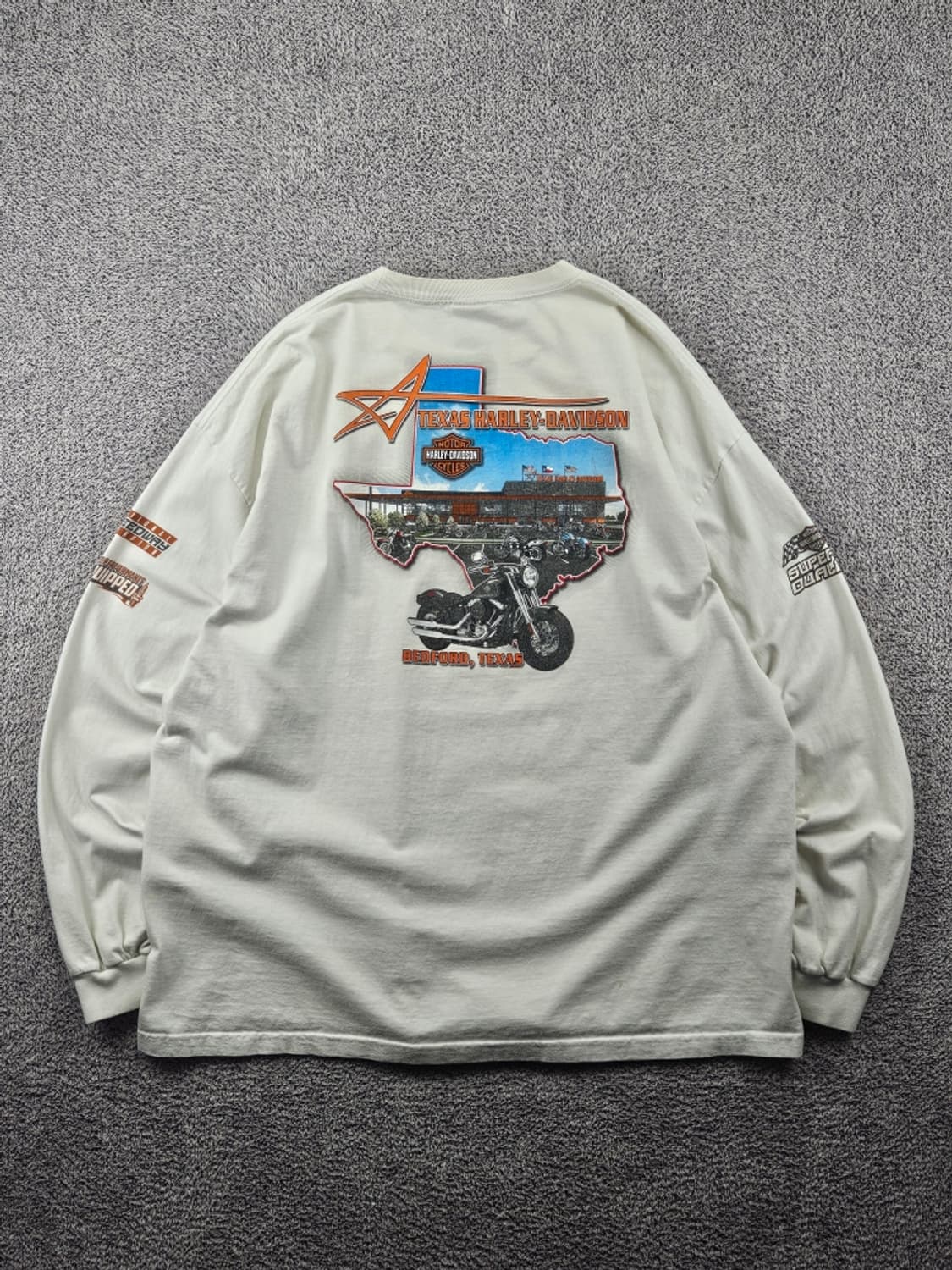할리데이비슨 텍사스 베드포드 V-TWIN 롱슬리브 (3XL)/ 11525 상품이미지1
