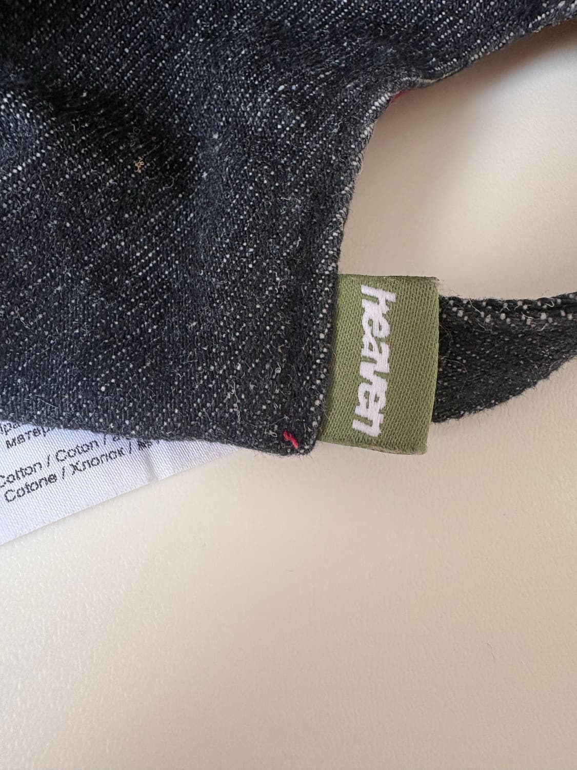 Heaven by Marc Jacobs 데님 캡 상품이미지3