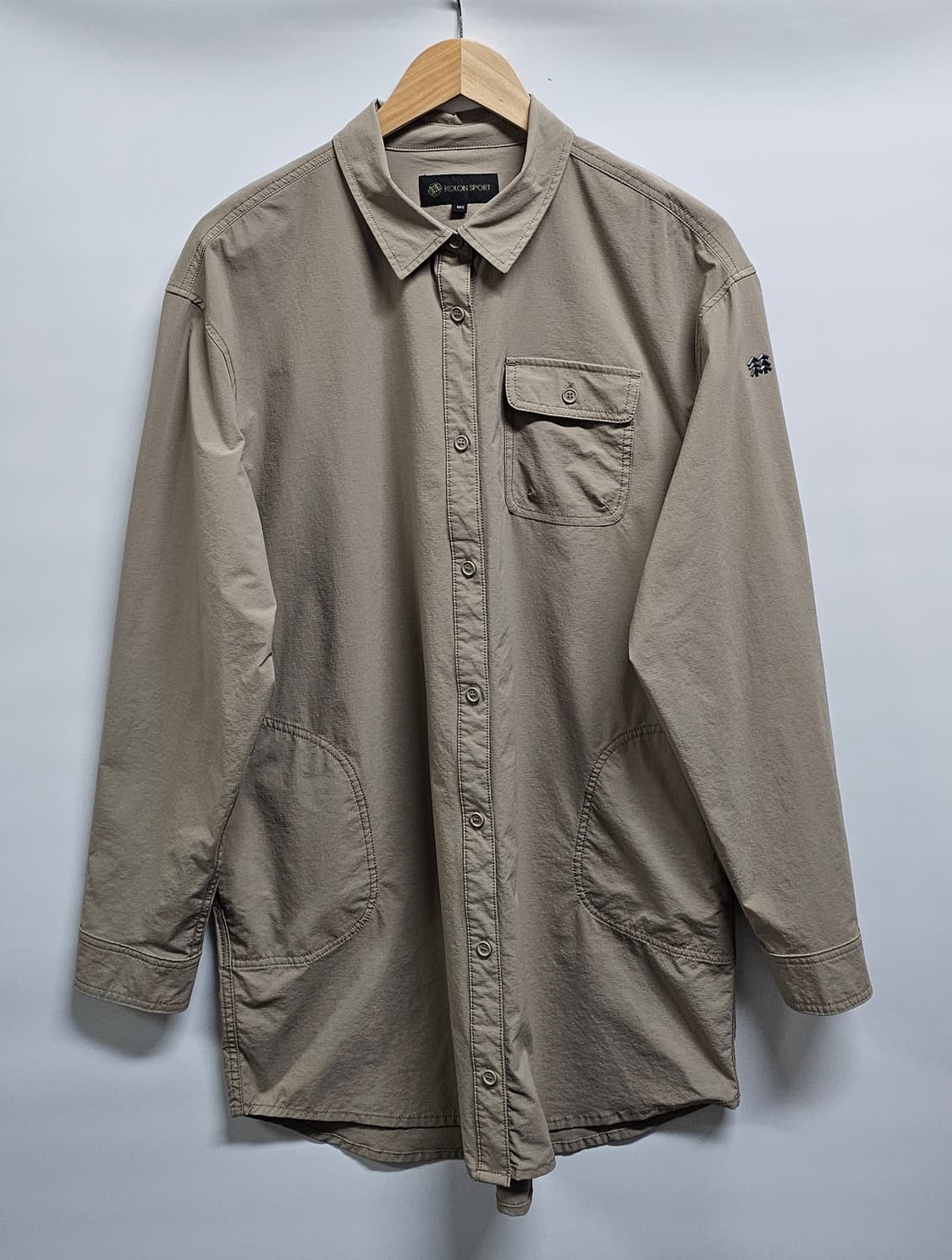 코오롱스포츠 여성 셔츠형 자켓 105 상품이미지1