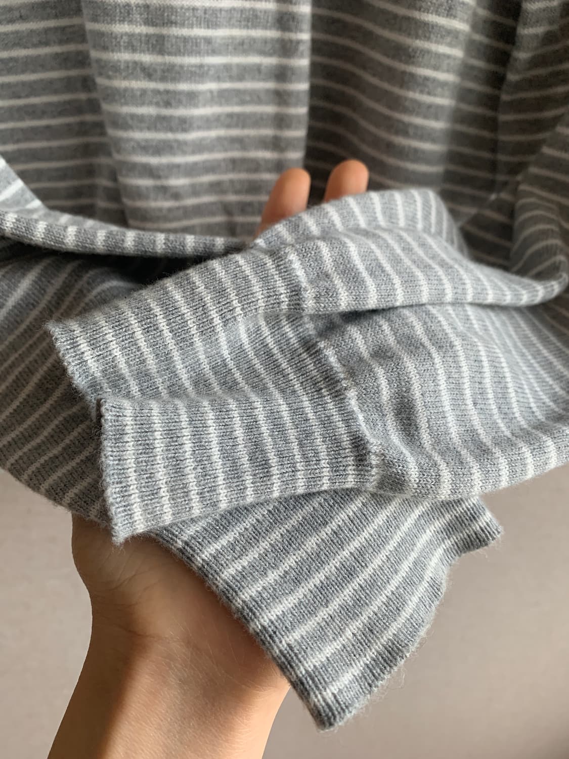 마르지엘라 브이넥 스트라이프 니트 S 상품이미지9