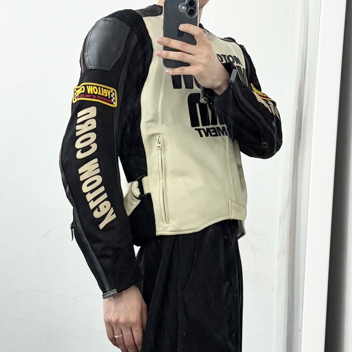 옐로우콘 모터사이클 레이싱 자켓 상품이미지4