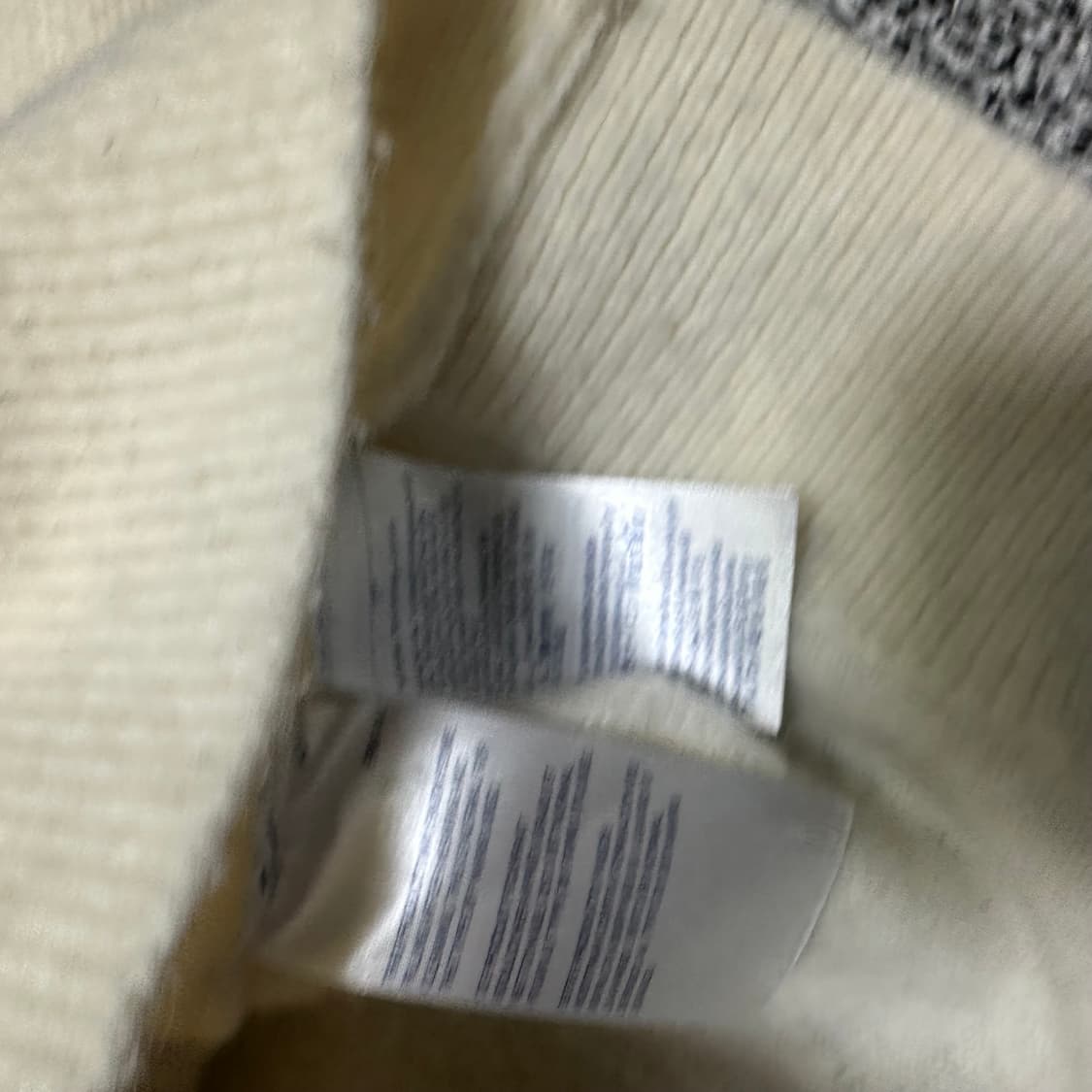 (95) 타미힐피거 아이보리 캐시미어 니트 상품이미지3