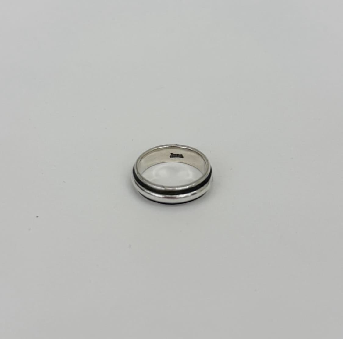 장 폴 고티에 레터링 실버 링 상품이미지6