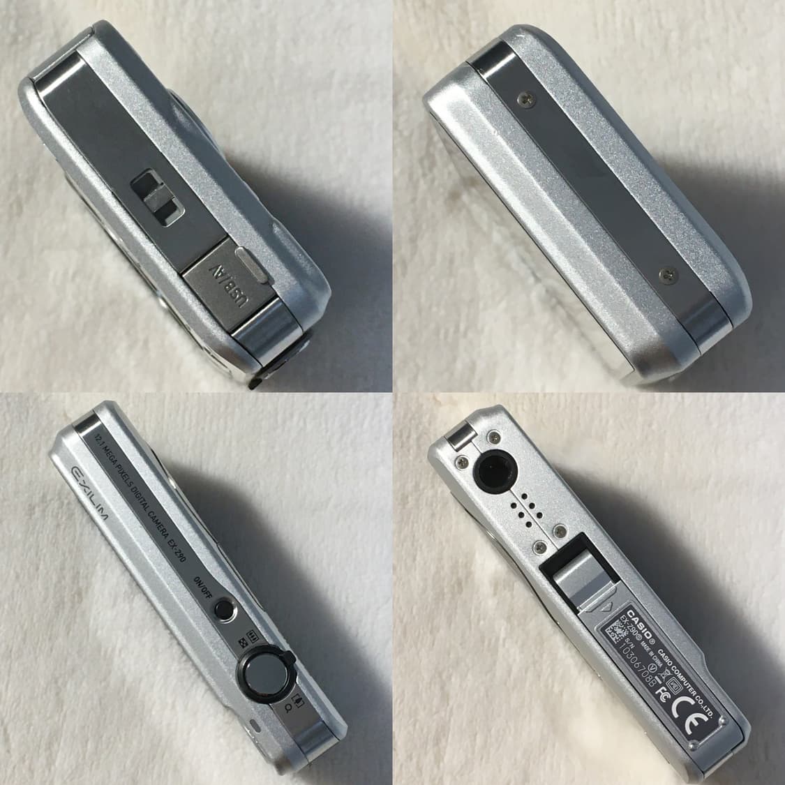카시오 엑슬림 Z90 디카/디지털카메라 상품이미지4