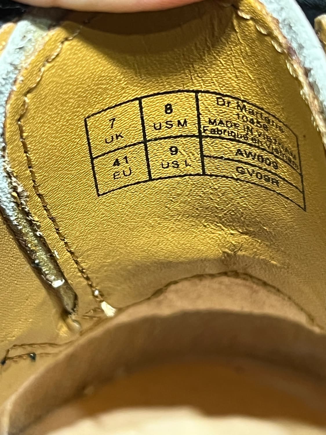 닥터마틴 블랜앤화이트 스므스 로퍼 상품이미지9