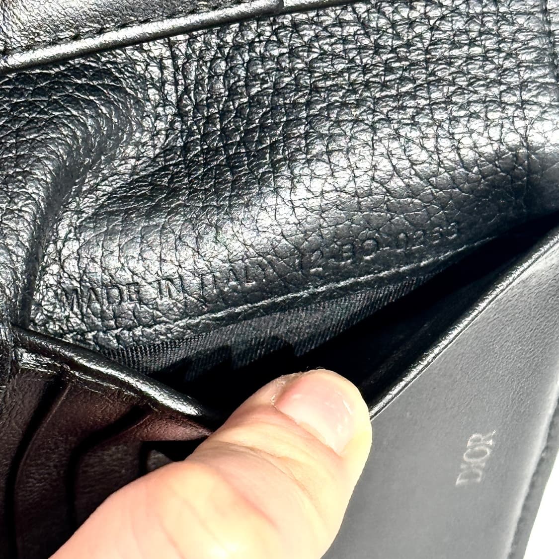 디올 오블리크 신형 새들 반지갑  상품이미지8