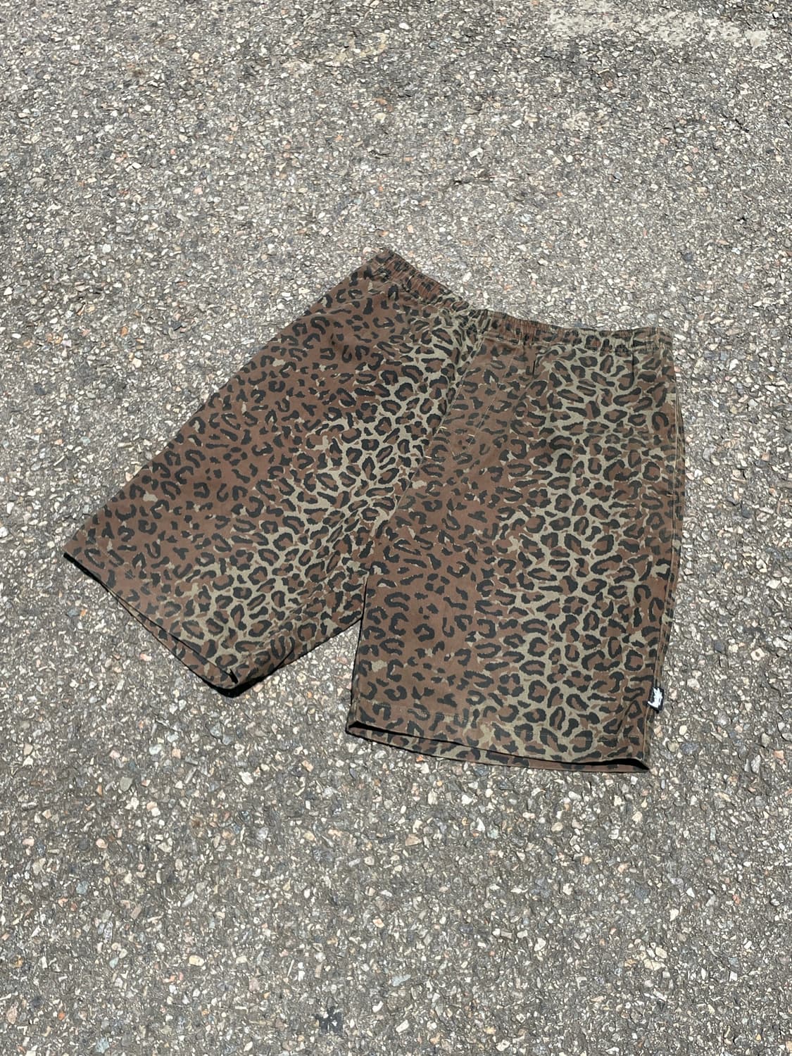 Stüssy Japan Leopard Beach Shorts (L) 상품이미지1