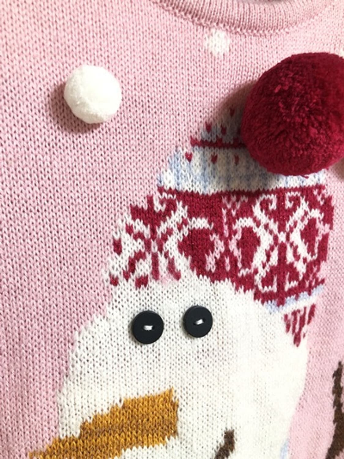 막스앤스펜서 스노우맨 니트  상품이미지8