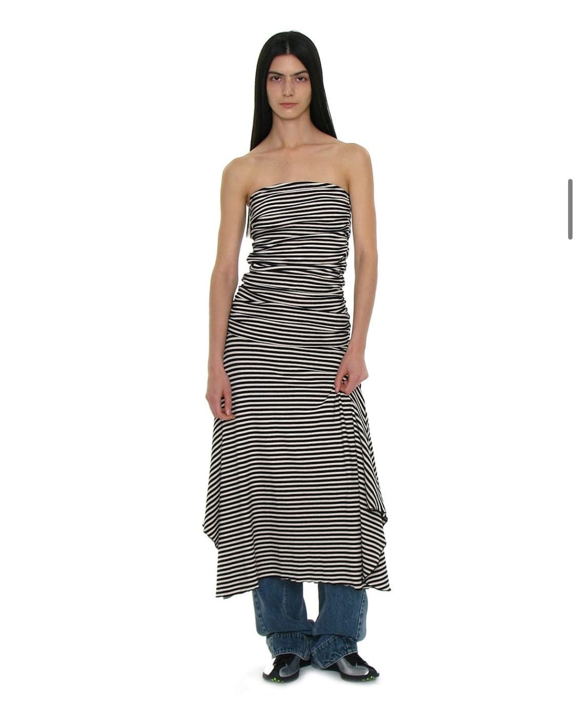 파르티멘토 우먼 투웨이 튜브탑 드레스 S 상품이미지1