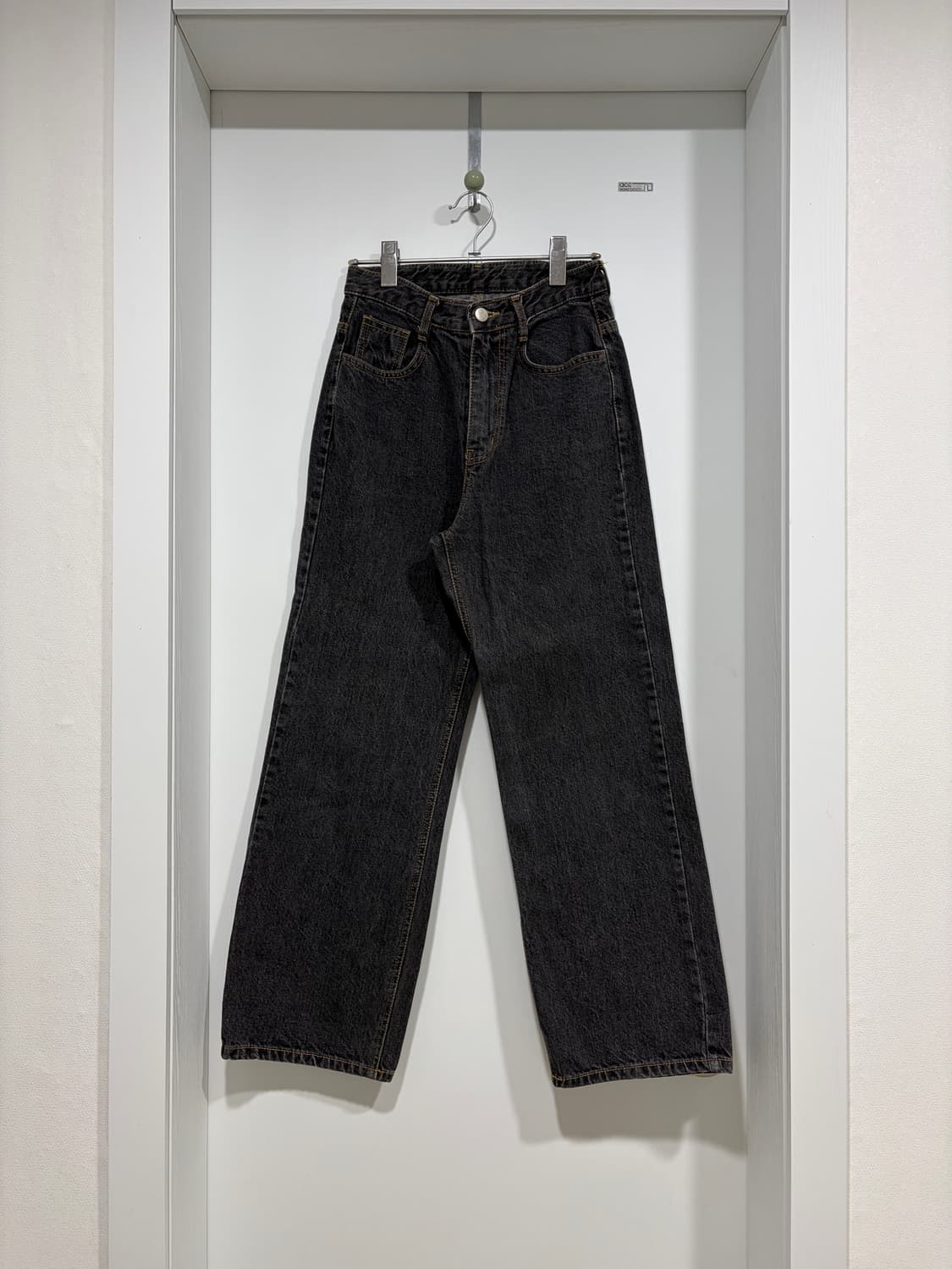 블랙업 릭커스 흑청 데님 팬츠 상품이미지1