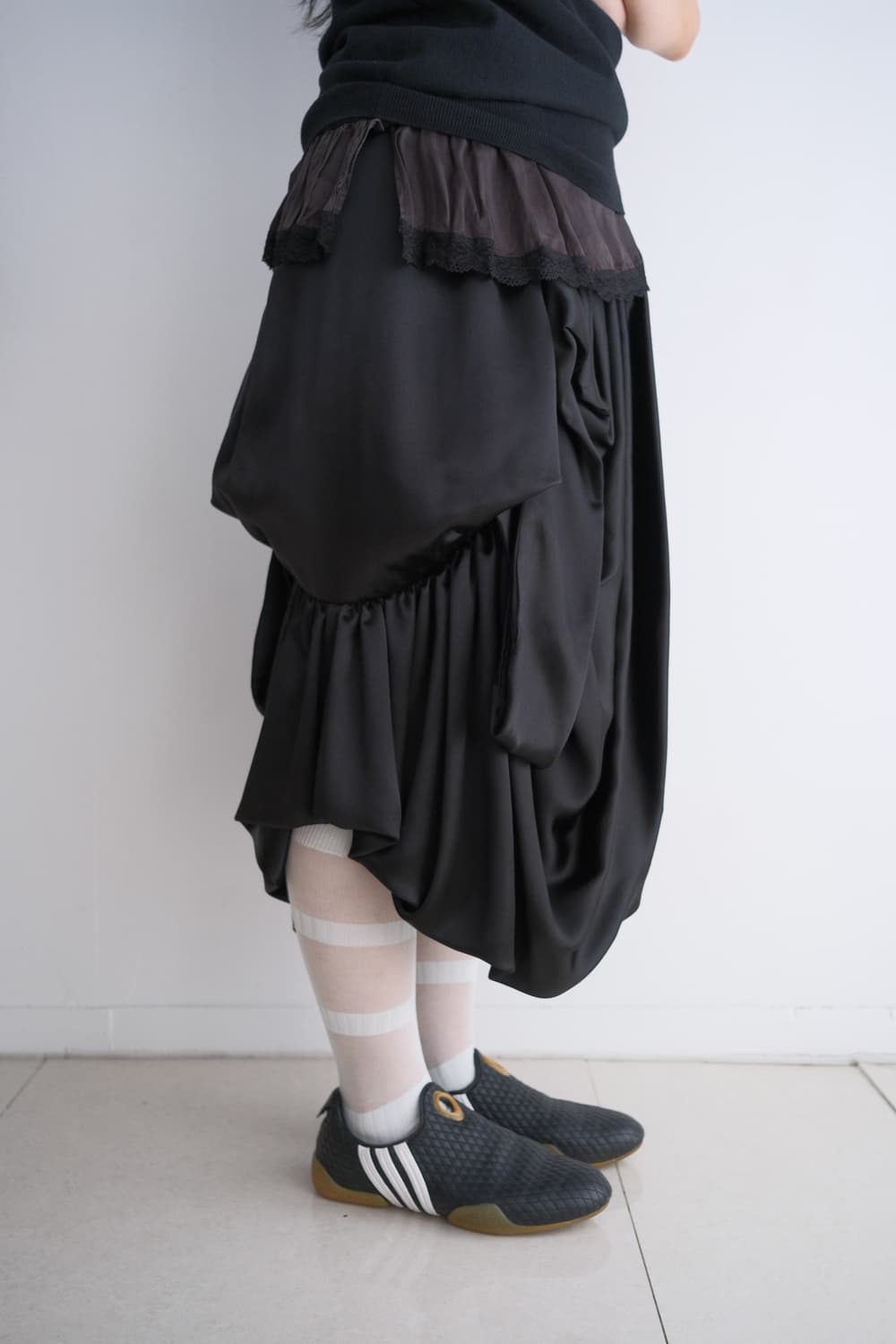 Volume drape skirt 상품이미지2