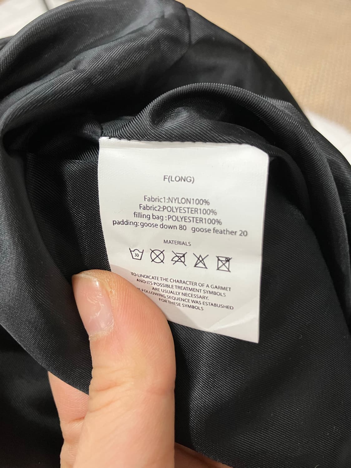 JULL-LOG 줄로그 퍼후드 롱 패딩 F 상품이미지6