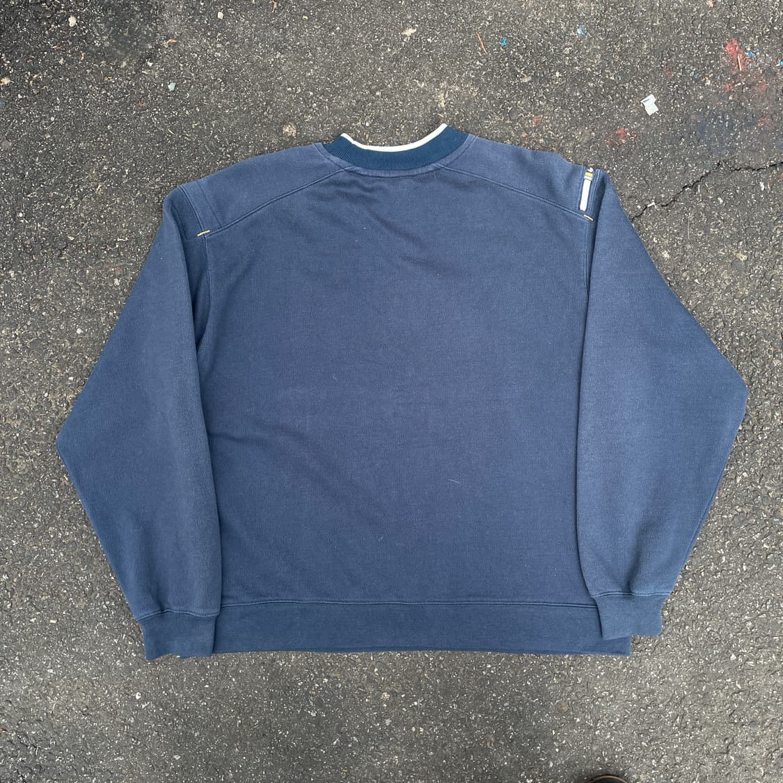 90s 나이키 올드스쿨 센터 스우시 빅로고 자수 맨투맨 스웻셔츠 L 상품이미지4