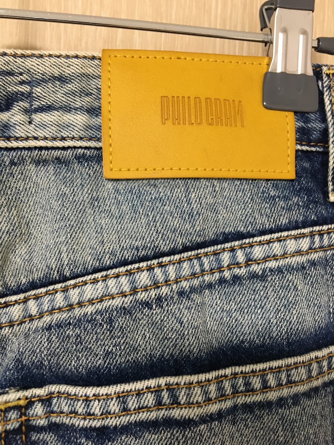 빈티지 워싱 갸루 치마 상품이미지2