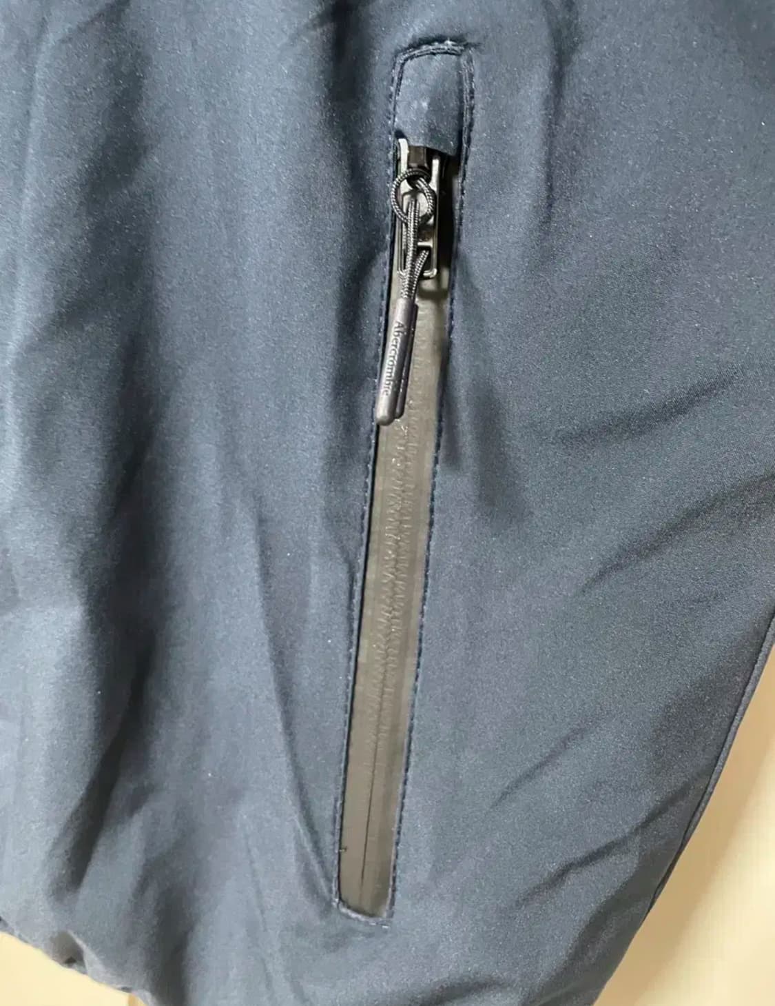 아베크롬비 남성 후드 자켓 M 네이비 상품이미지5